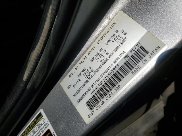 2012 MAZDA 3 I