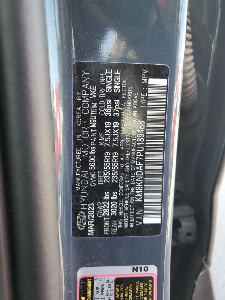 2023 Hyundai Ioniq 5 Sel VIN: KM8KNDAF7PU189488 Lot: 61874145