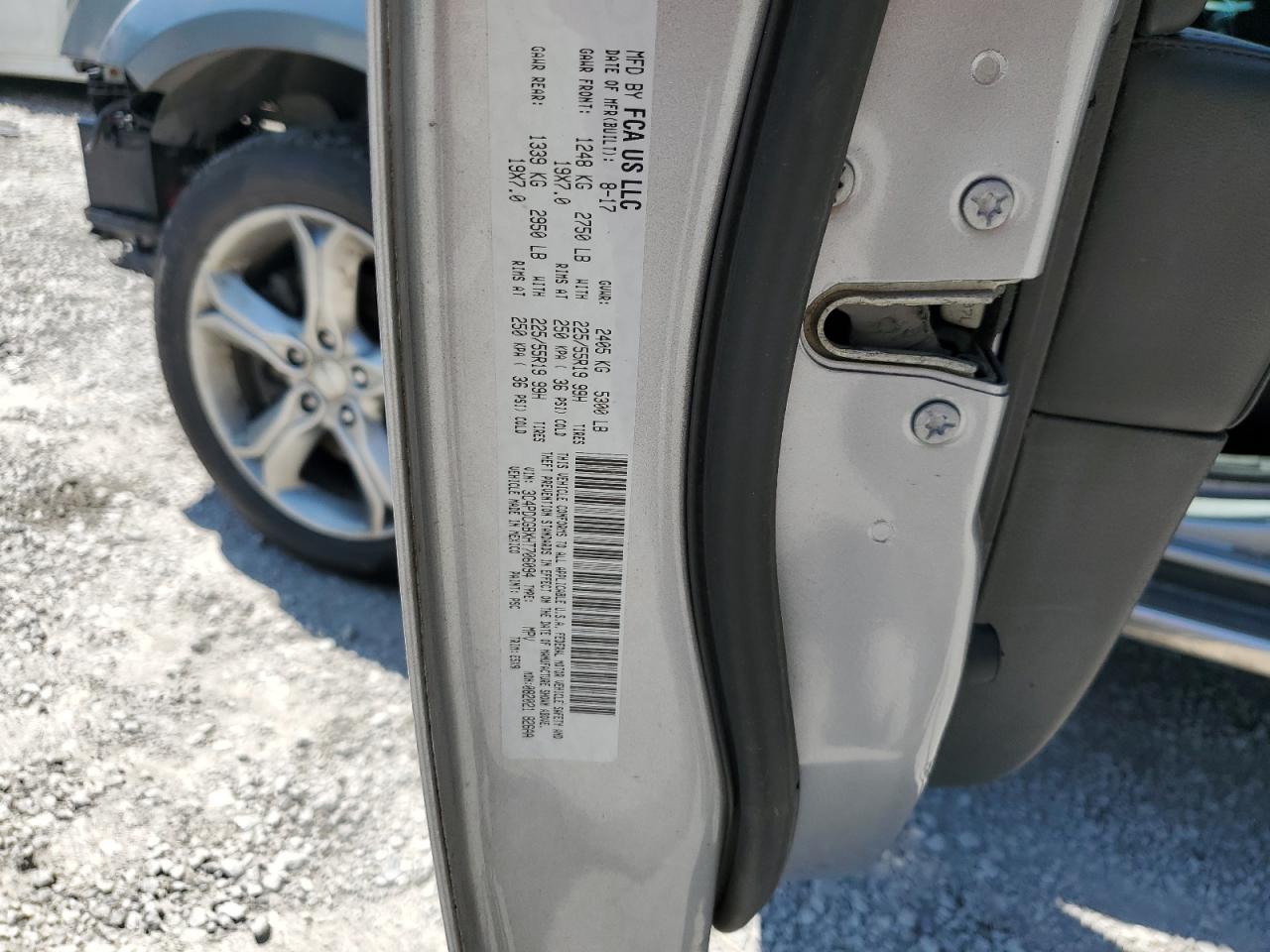 2017 Dodge Journey Crossroad VIN: 3C4PDCGBXHT706094 Lot: 59110555