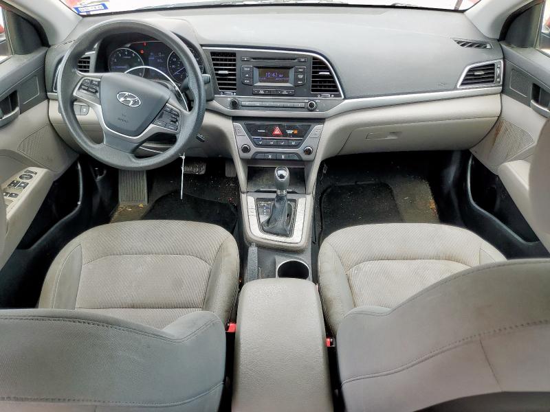 HYUNDAI ELANTRA 2017 Czerwony