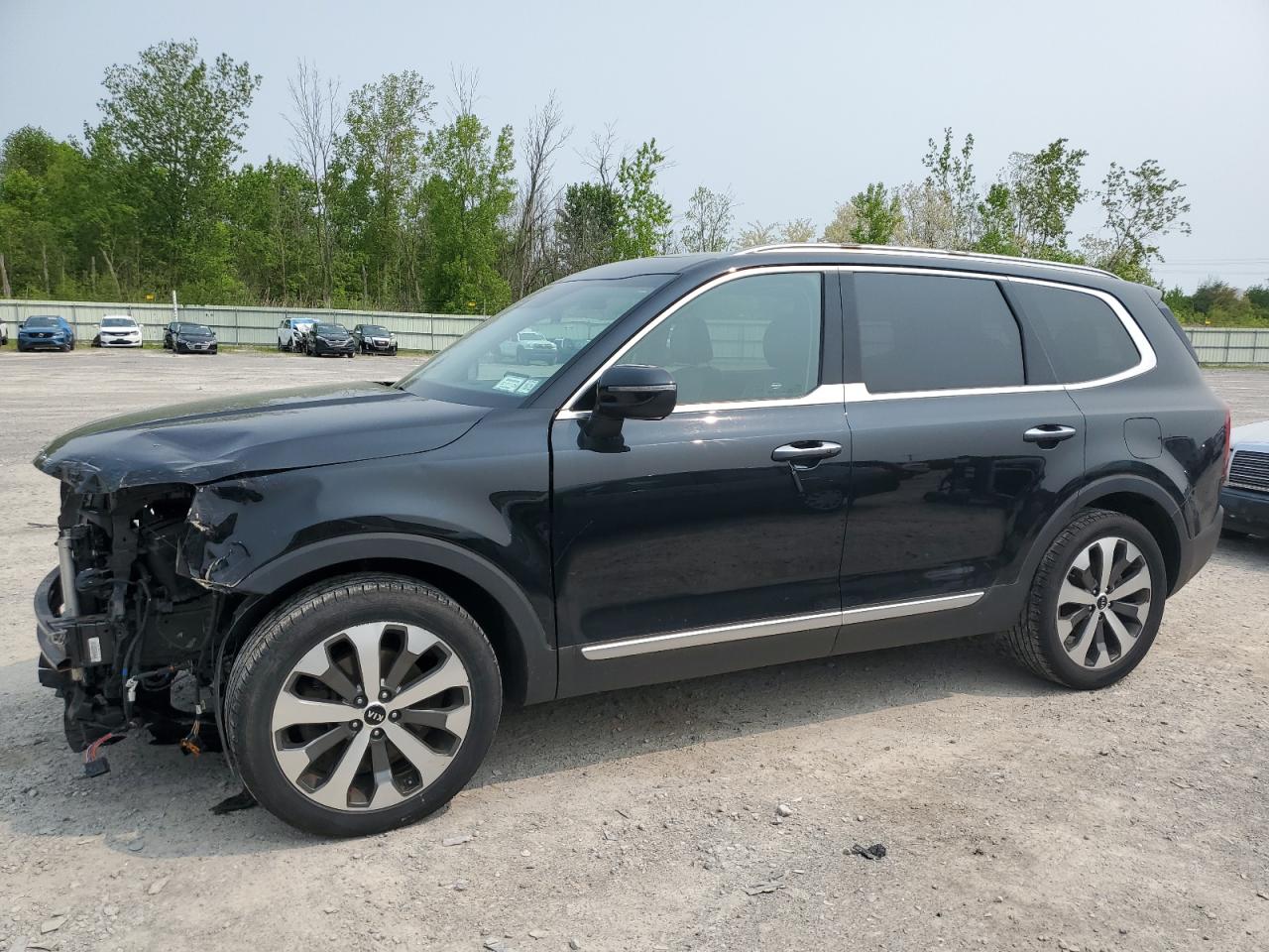 2021 Kia Telluride S na sprzedaż w Leroy, NY - Front End
