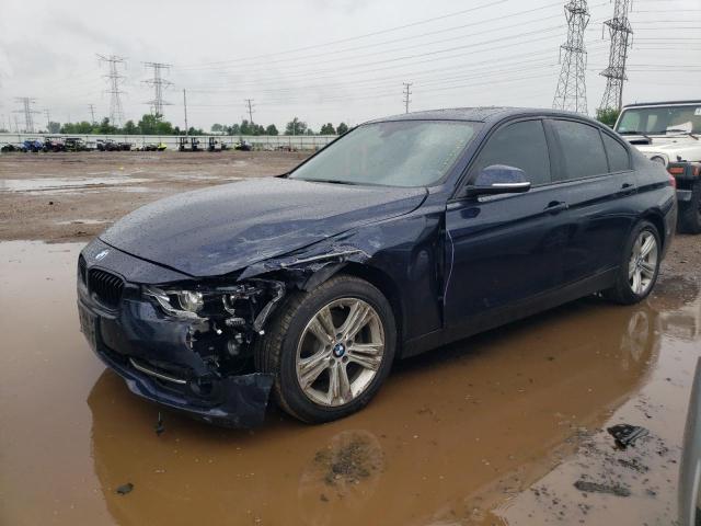  BMW 3 SERIES 2016 Синий