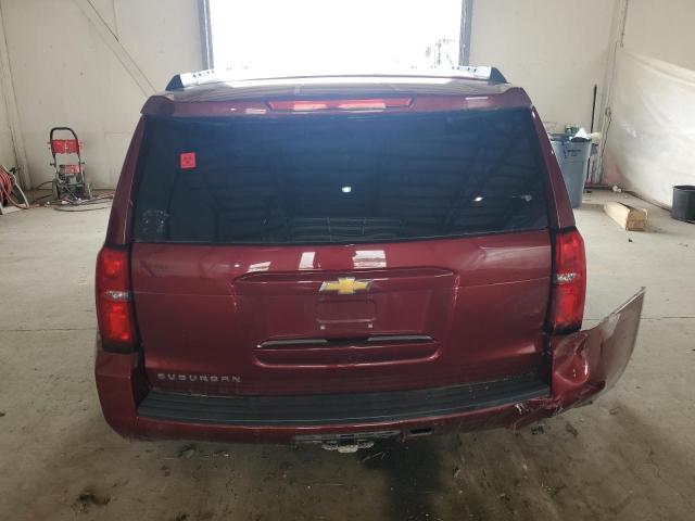  CHEVROLET SUBURBAN 2017 Красный