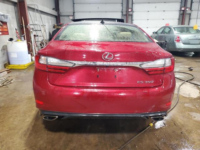  LEXUS ES350 2016 Красный