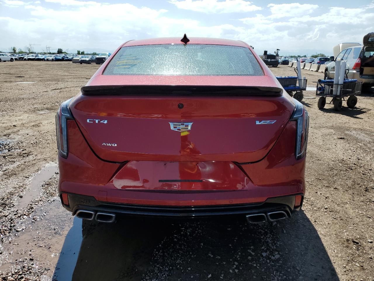 2022 Cadillac Ct4-V VIN: 1G6DH5RL8N0115945 Lot: 62474035