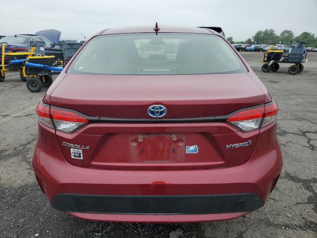  TOYOTA COROLLA 2022 Czerwony