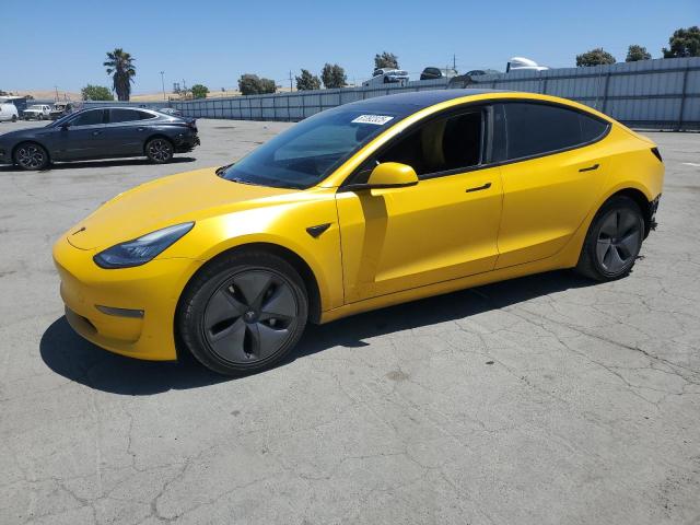  TESLA MODEL 3 2018 Żółty