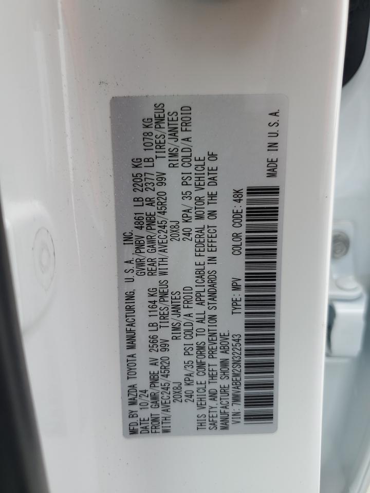 2025 Mazda Cx-50 Premium Plus VIN: 7MMVABEM2SN322543 Lot: 59684845