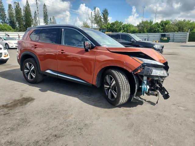  NISSAN ROGUE 2021 Pomarańczowy