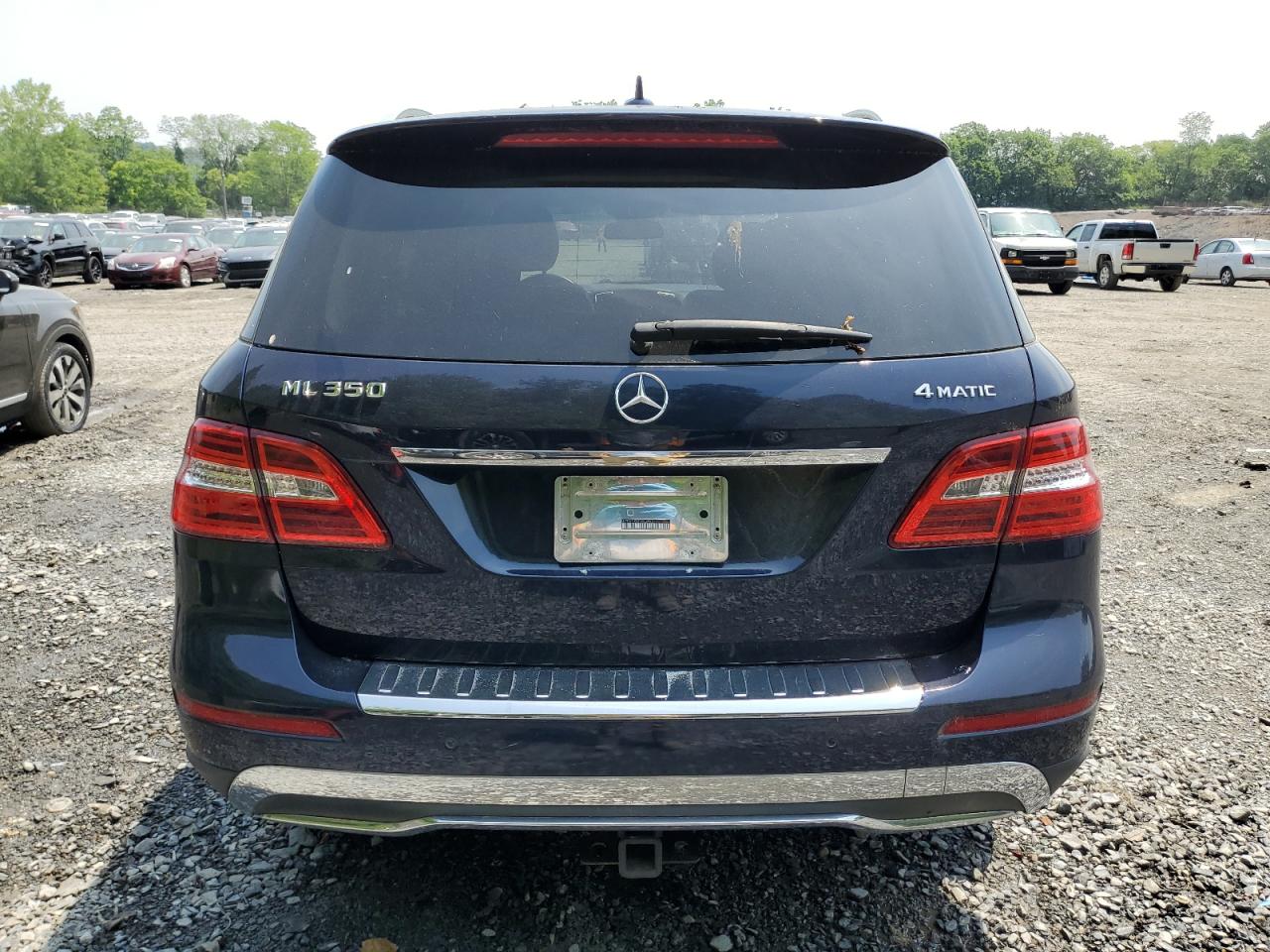 2015 Mercedes-Benz Ml 350 4Matic VIN: 4JGDA5HB2FA529997 Lot: 59504795