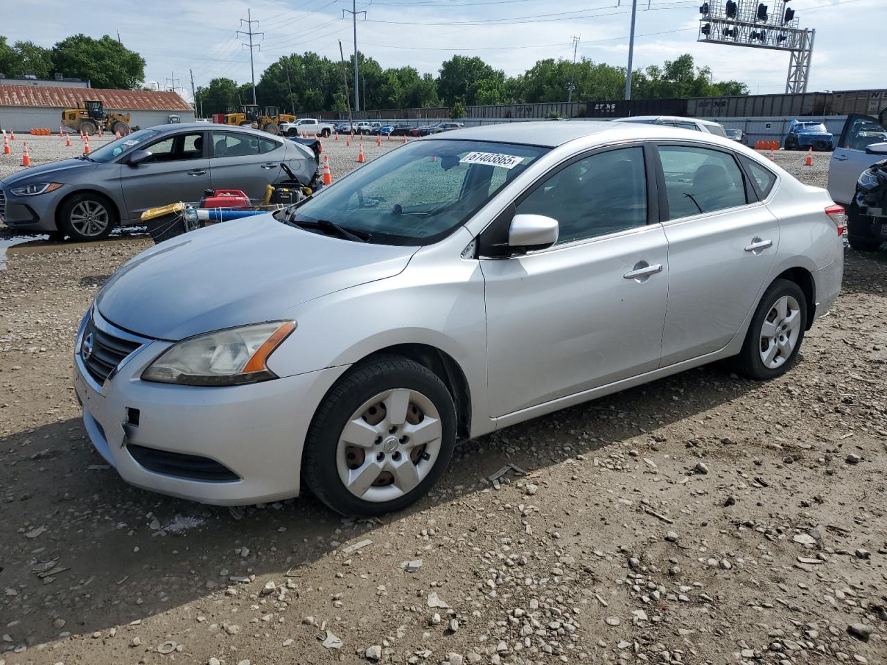 2015 Nissan Sentra S na sprzedaż w Columbus, OH - Minor Dent/Scratches