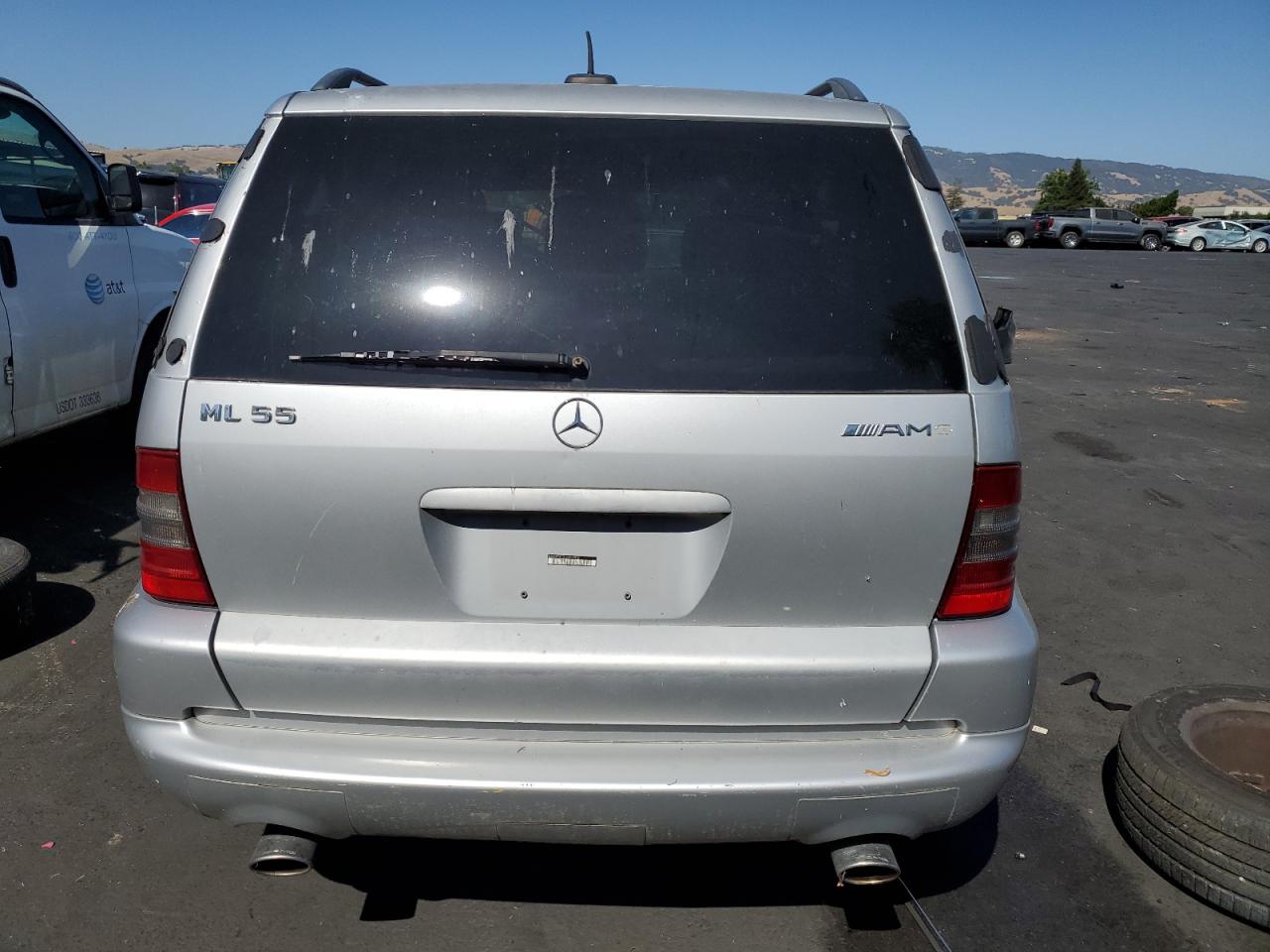 2001 Mercedes-Benz Ml 55 VIN: 4JGAB74E01A222302 Lot: 62216745