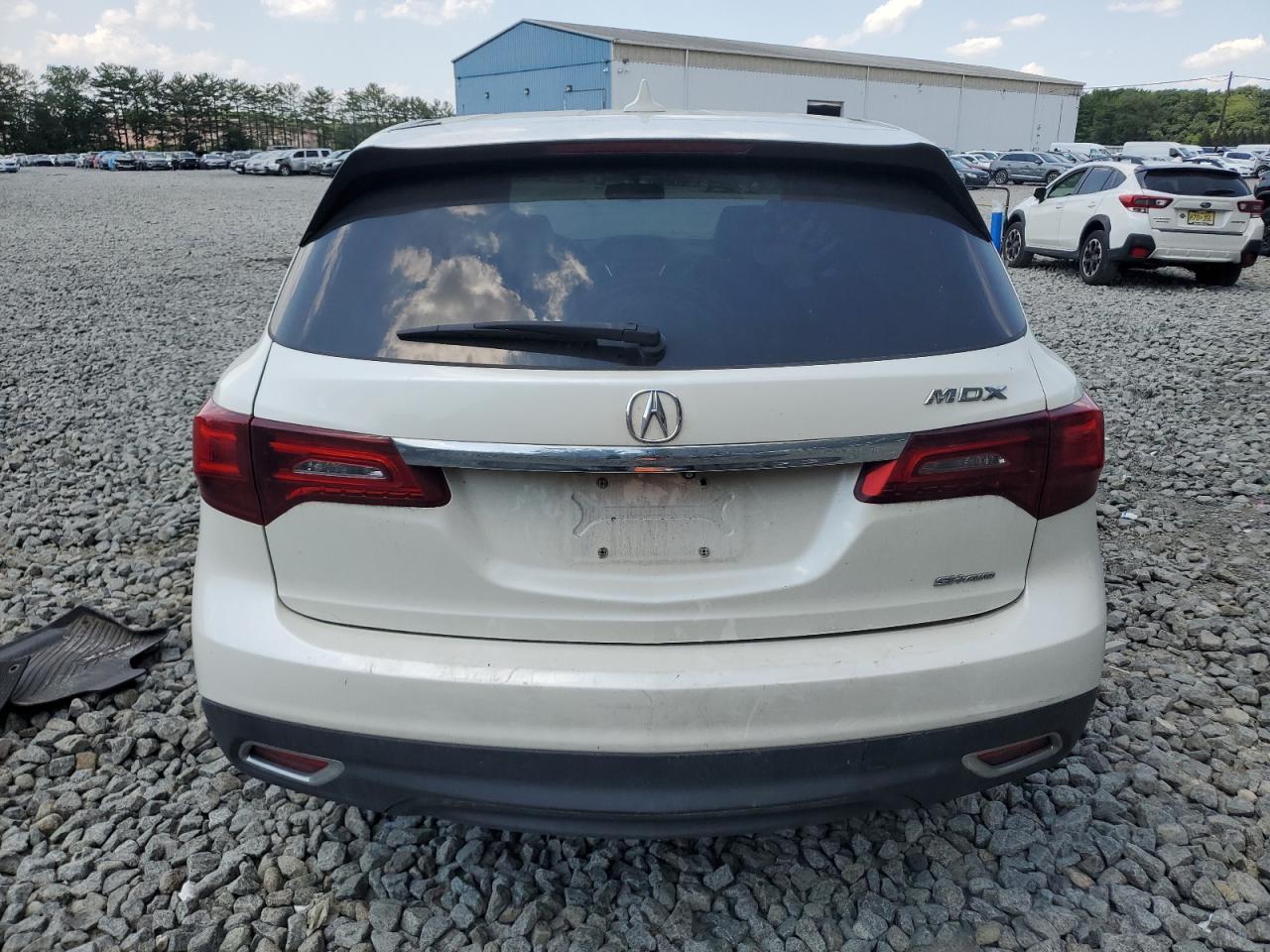 2015 Acura Mdx VIN: 5FRYD4H27FB011395 Lot: 62630475