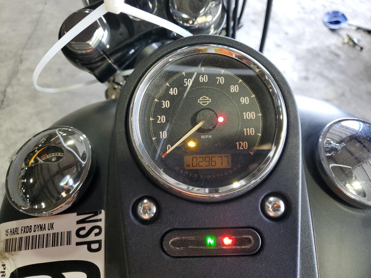 2015 Harley-Davidson Fxdb Dyna Street Bob VIN: 1HD1GXM11FC327959 Lot: 62196905