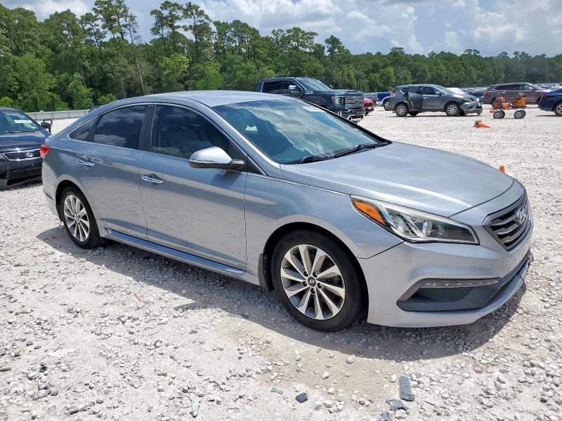  HYUNDAI SONATA 2016 Серебристый