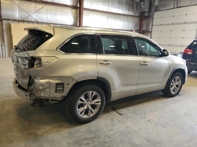  TOYOTA HIGHLANDER 2015 tan