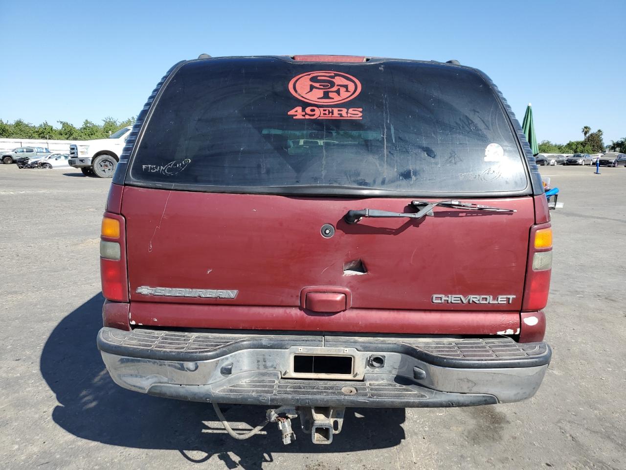 2002 Chevrolet Suburban K1500 VIN: 1GNFK16T52J325761 Lot: 60925735