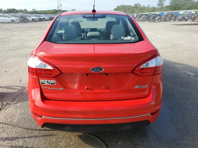 FORD FIESTA 2015 Red