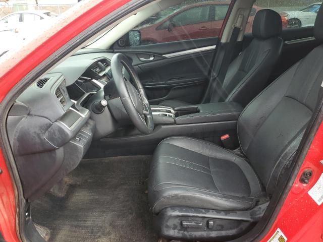 HONDA CIVIC 2017 Czerwony