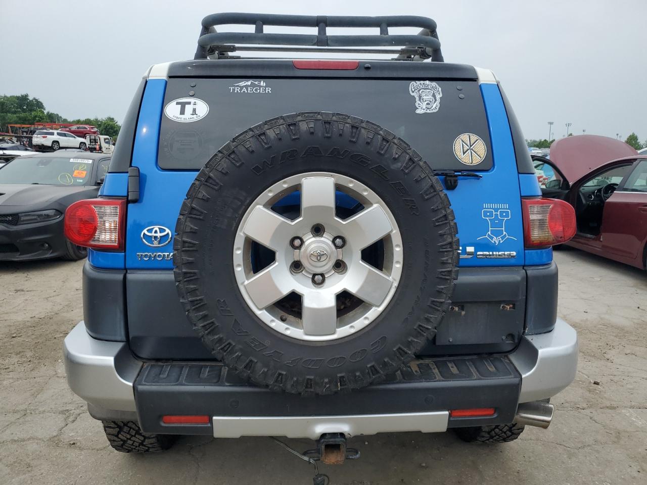 2007 Toyota Fj Cruiser VIN: JTEBU11F670020314 Lot: 60701635