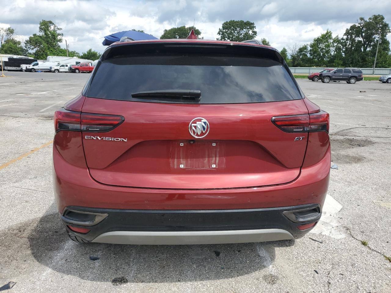 2022 Buick Envision Preferred VIN: LRBAZLR42ND126974 Lot: 62679225