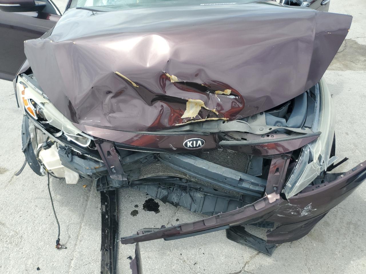 2014 Kia Optima Lx VIN: 5XXGM4A71EG328376 Lot: 60676205