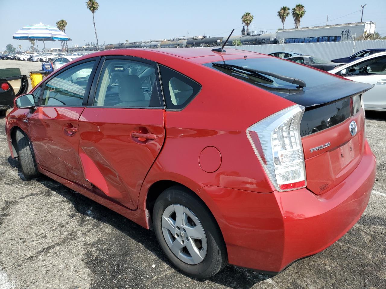 TOYOTA PRIUS 2010 VIN JTDKN3DU6A0014513 фото 2