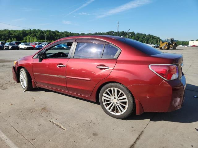 Sedans SUBARU IMPREZA 2012 Burgundy