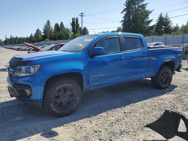  CHEVROLET COLORADO 2021 Синий