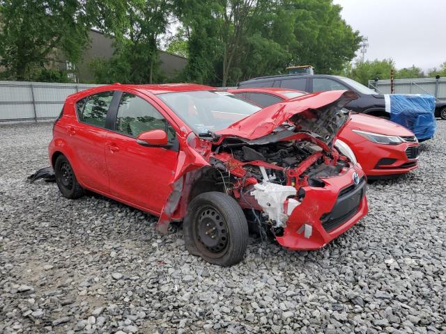  TOYOTA PRIUS 2016 Czerwony