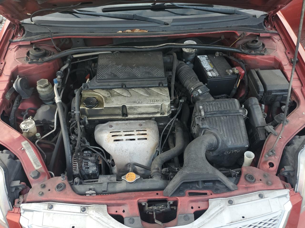 2012 Mitsubishi Galant Es VIN: 4A32B3FF5CE010110 Lot: 59114835