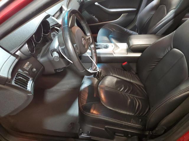  CADILLAC CTS 2012 Czerwony