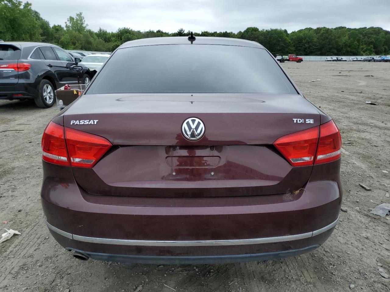 2013 Volkswagen Passat Se VIN: 1VWBN7A35DC076469 Lot: 61128015
