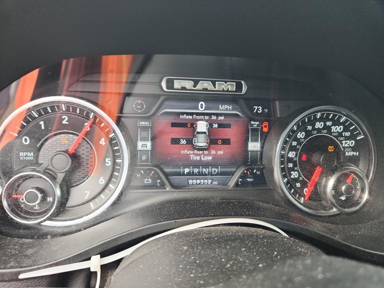 2019 Ram 1500 Big Horn/Lone Star VIN: 1C6SRFFT8KN647861 Lot: 62481195
