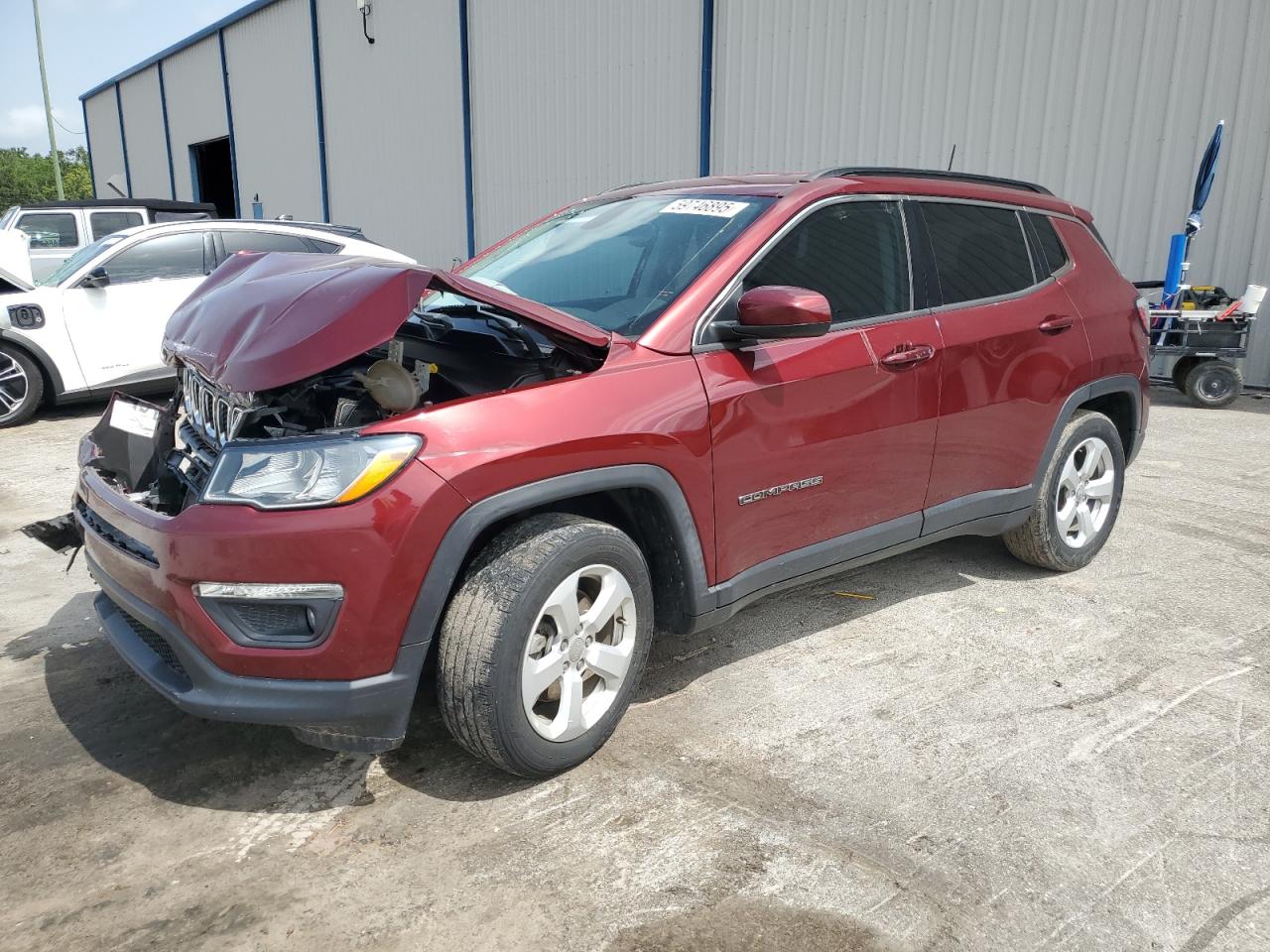 2021 Jeep Compass Latitude იყიდება Apopka-ში, FL - Front End