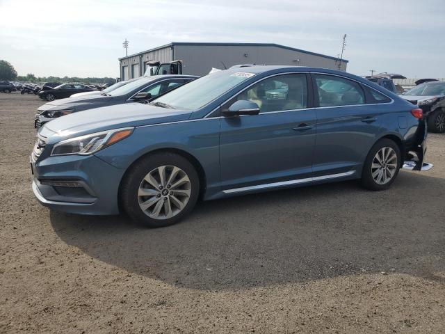 HYUNDAI SONATA 2017 Синий