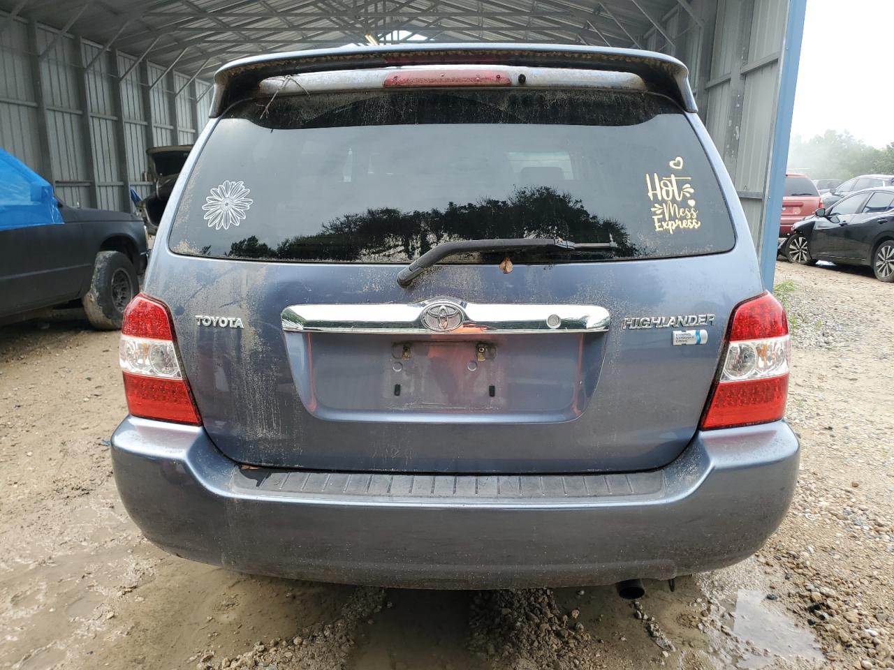 2006 Toyota Highlander Hybrid VIN: JTEDW21A560015259 Lot: 62756265