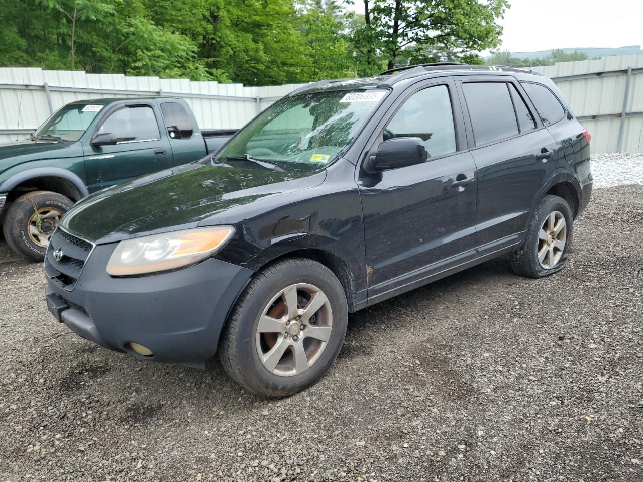 2007 Hyundai Santa Fe Se zu verkaufen in Center Rutland, VT - Front End