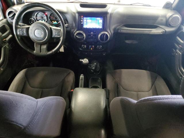 Parquets JEEP WRANGLER 2013 Czerwony