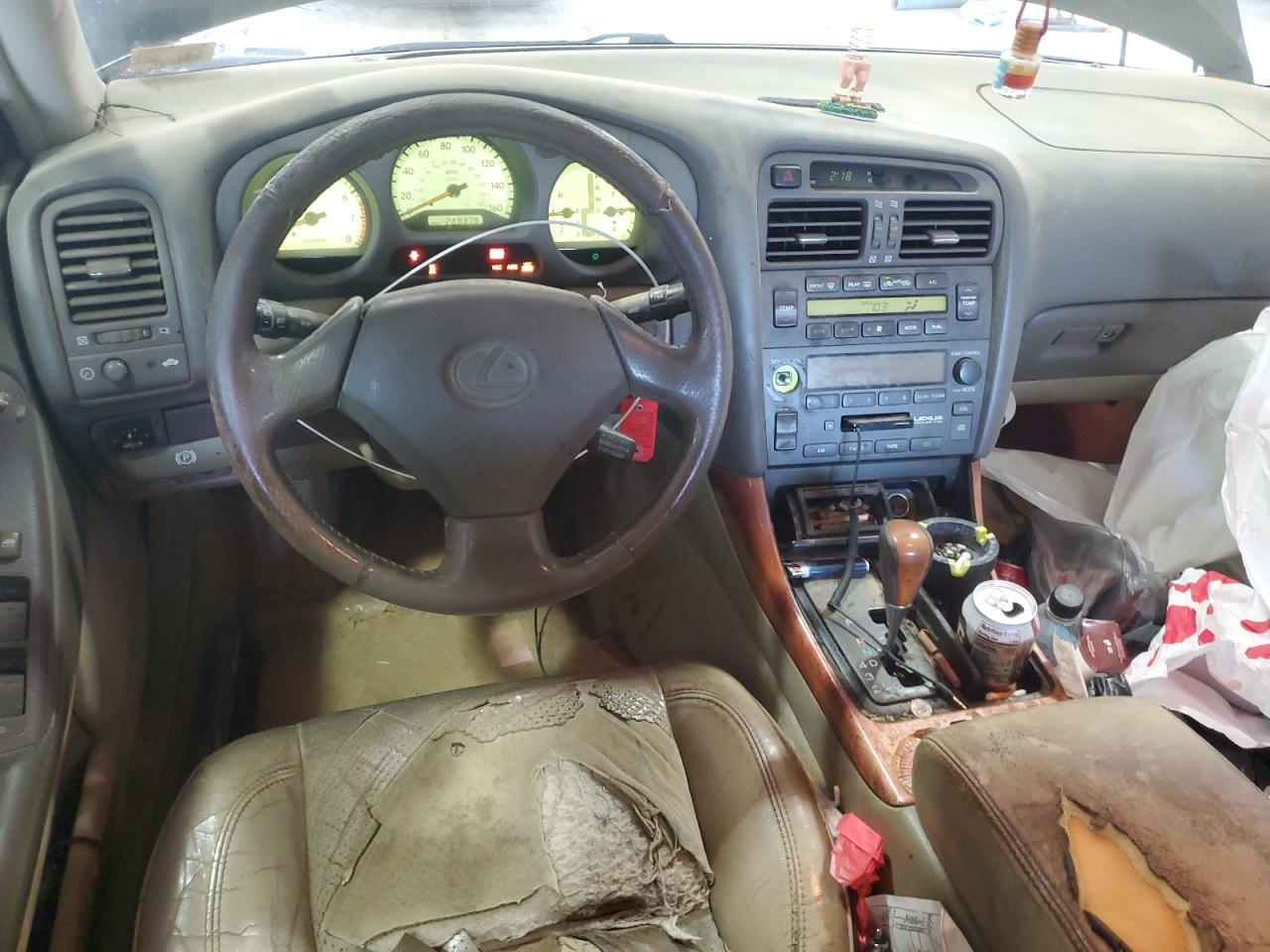 2000 Lexus Gs 300 VIN: JT8BD68S6Y0111345 Lot: 61863075