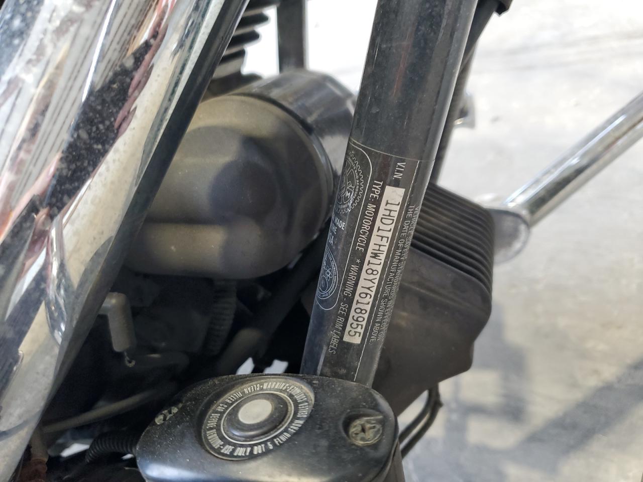 2000 Harley-Davidson Flhpi VIN: 1HD1FHW18YY618955 Lot: 62579915