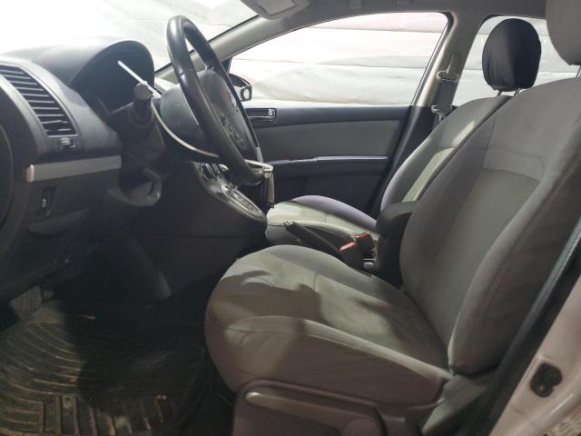  NISSAN SENTRA 2012 Сріблястий