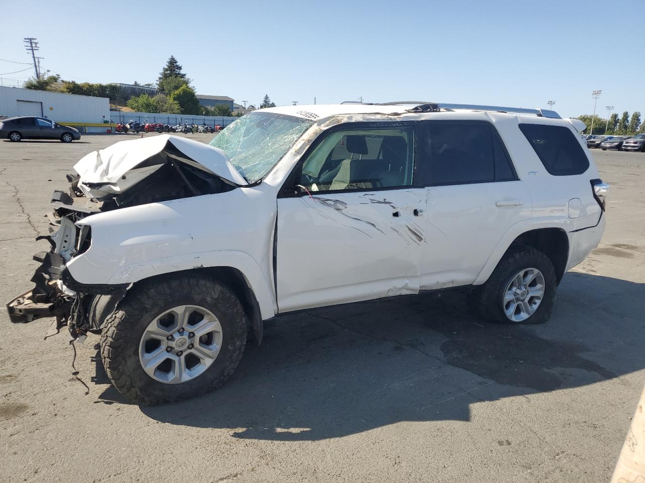 2017 Toyota 4Runner Sr5/Sr5 Premium იყიდება Vallejo-ში, CA - Front End