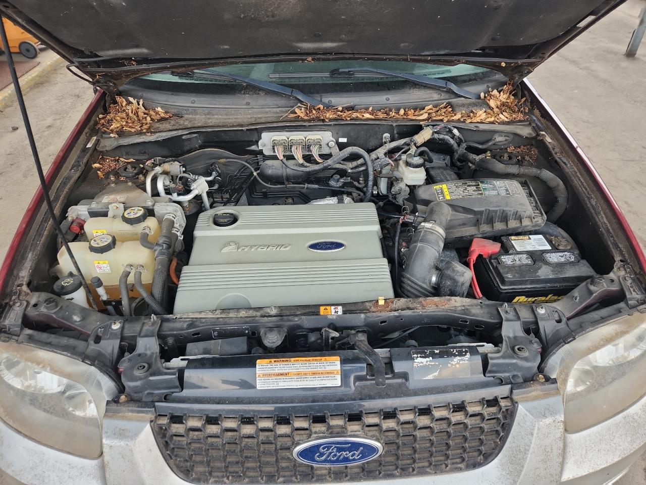 FORD ESCAPE 2007 VIN 1FMCU49HX7KA66728 zdjęcie 12