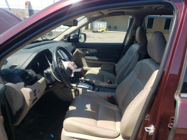  HONDA PILOT 2016 Maroon