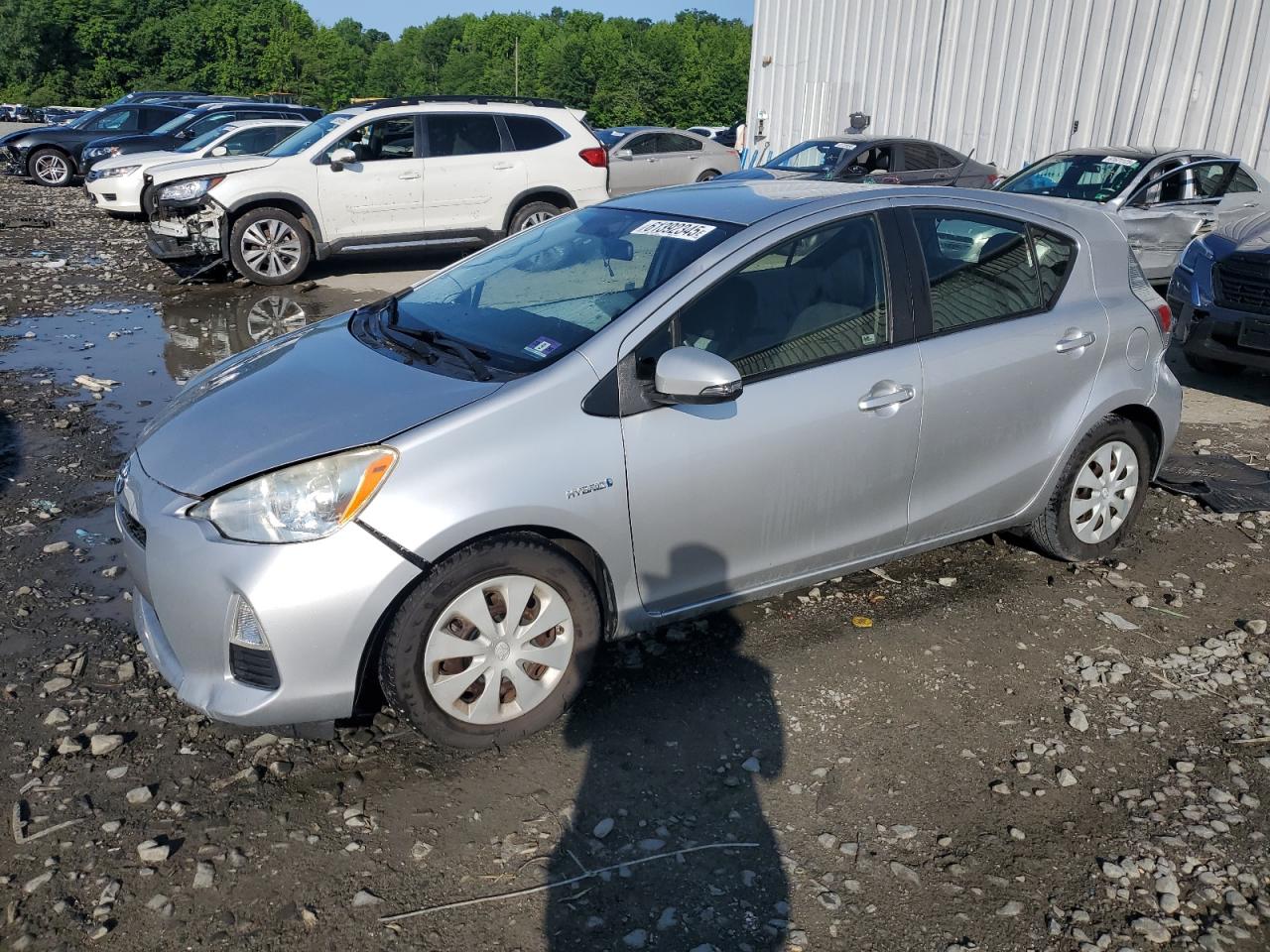2013 Toyota Prius C на продаже в Windsor, NJ - Rear End