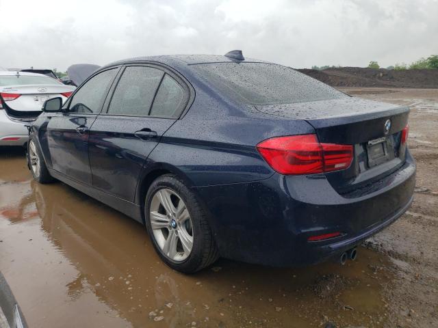  BMW 3 SERIES 2016 Синий