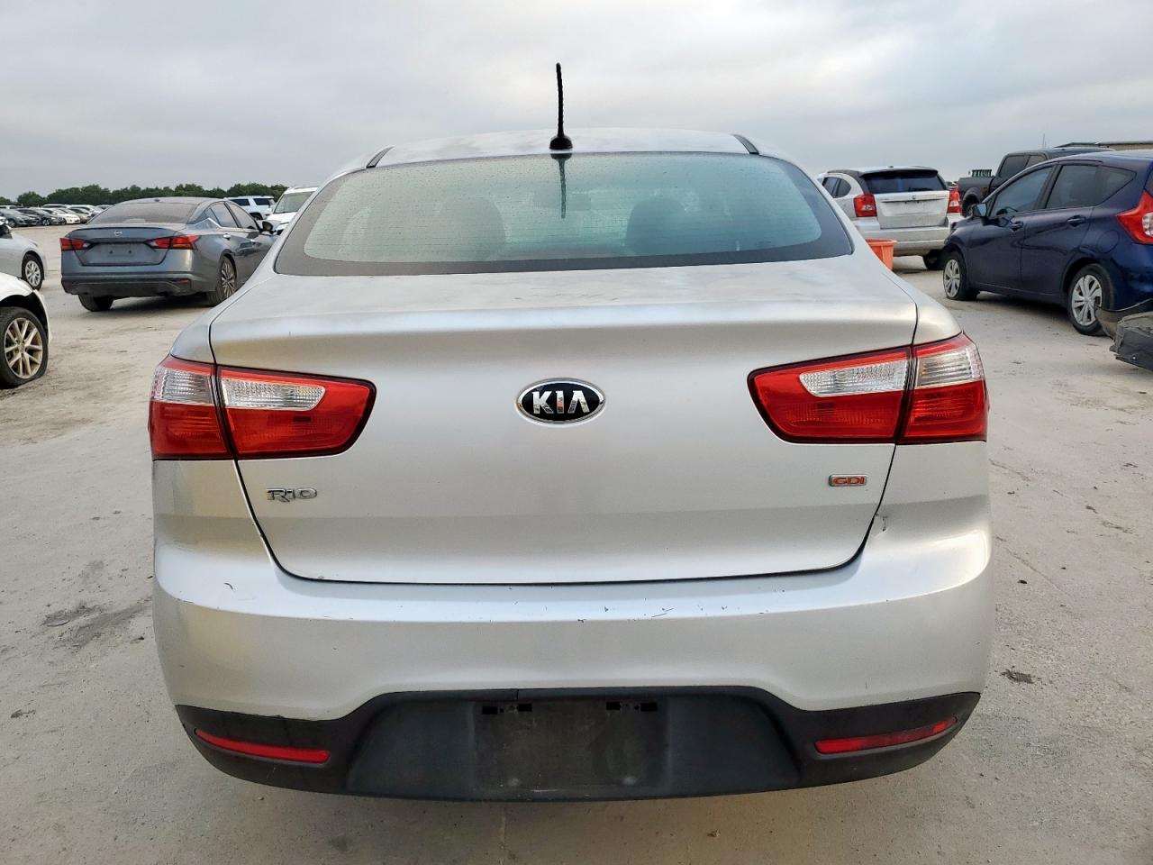 2015 Kia Rio Lx VIN: KNADM4A3XF6489760 Lot: 60675675