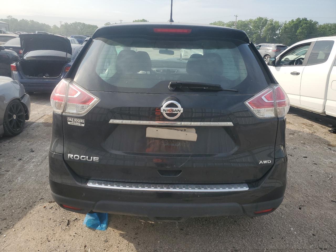 2016 Nissan Rogue S VIN: KNMAT2MV6GP602030 Lot: 59317165