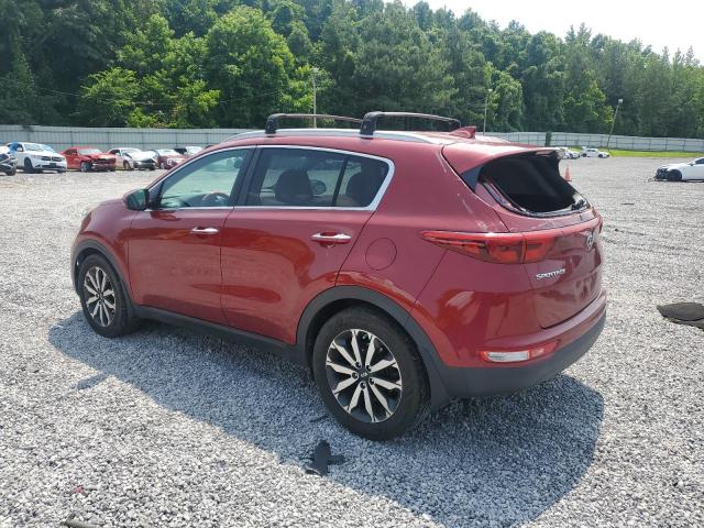  KIA SPORTAGE 2017 Красный